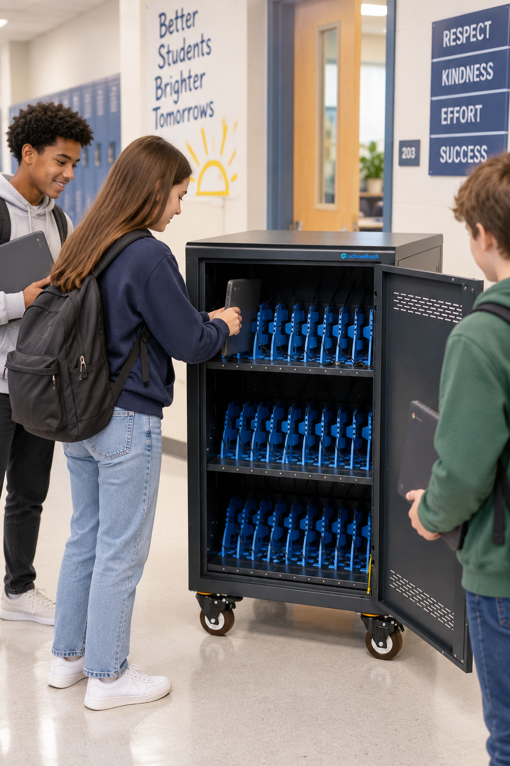 SchoolTech products in use
